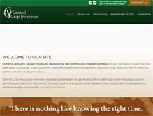 Tablet Screenshot of centralcrop.com